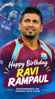 Happy Birthday Ravi Rampaul: 5 Facts