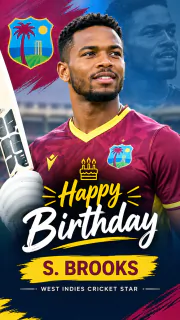 Happy Birthday Shamarh Brooks — West