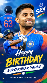 Happy Birthday Suryakumar Yadav: India’s 360°