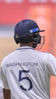 Happy Birthday Washington Sundar: India’s Stylish