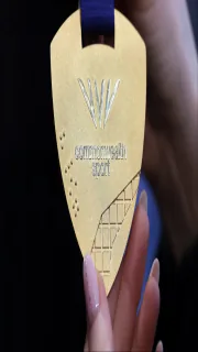 How many gold medals are up