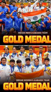 India’s Golden Double: Kabaddi Teams Conquer