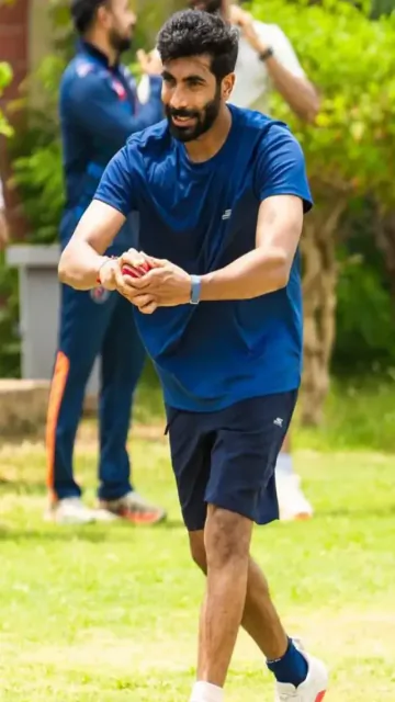Jasprit Bumrah back on training Picture