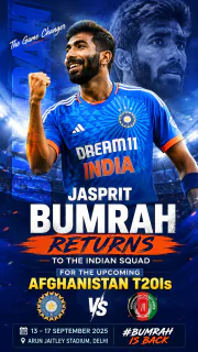 Jasprit Bumrah Returns to India Squad