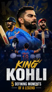 King Kohli: 5 Defining Moments of
