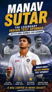 Manav Sutar: India’s Next Legendary Test