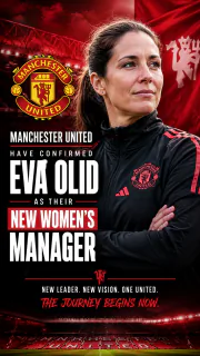 Manchester United Confirm Eva Olid as