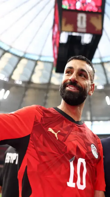 Mo Salah stars as Egypt Picture