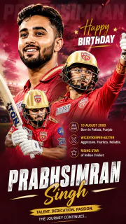 Prabhsimran Singh Birthday: Age, Cricket Career,
