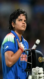 Shafali Verma becomes youngest to score