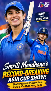 Smriti Mandhana’s Record-Breaking Asia Cup Show!