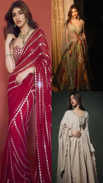 Sreeleela’s latest traditional looks are Picture