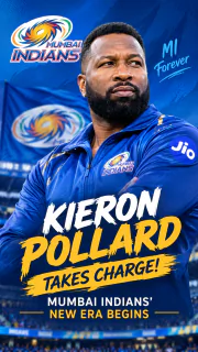 Story Title: Kieron Pollard Takes Charge!