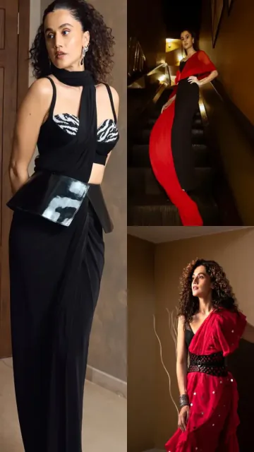 Times Taapsee Pannu draped a Picture