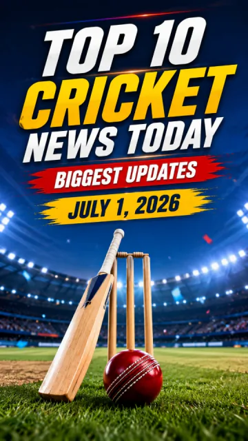 Top 10 Cricket News Today: Picture