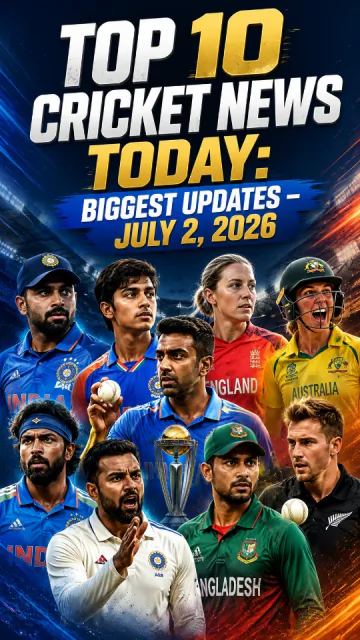 Top 10 Cricket News Today: Picture