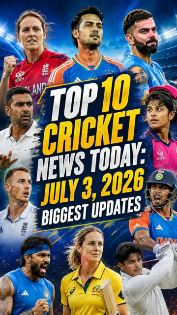 Top 10 Cricket News Today: Picture