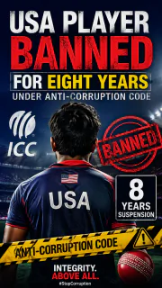 USA Player Banned for Eight Years