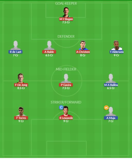 Dream11 SL Team