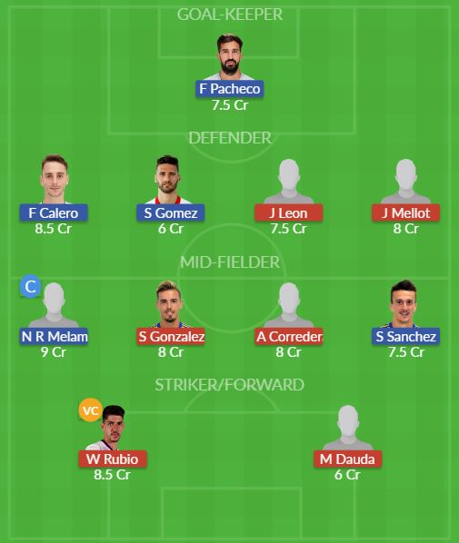 Dream11 SL Team