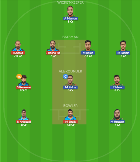 Dream11 SL Team