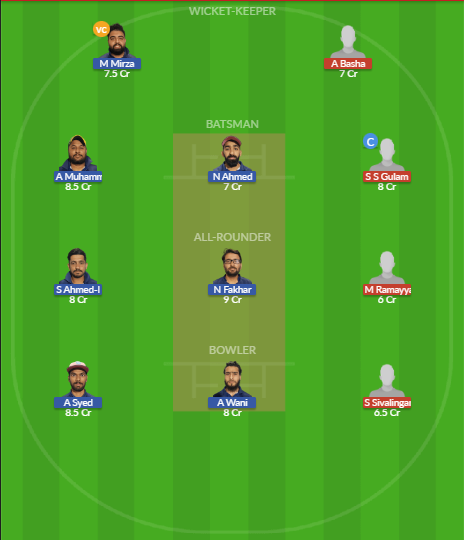 Dream11 SL Team