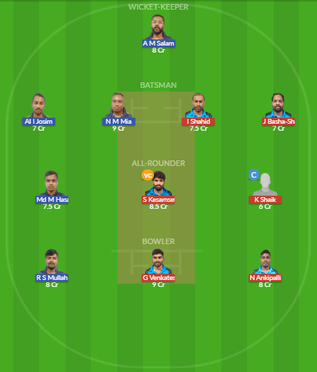 Dream11 SL Team