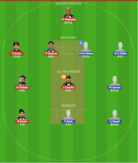 Dream11 SL Team