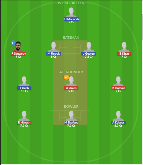 Dream11 SL Team
