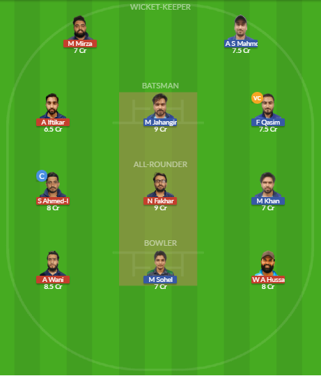 Dream11 SL Team