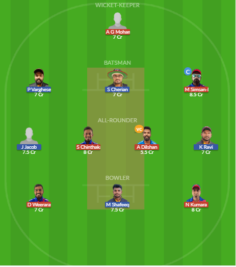 Dream11 SL Team