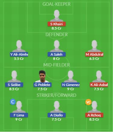Dream11 SL Team