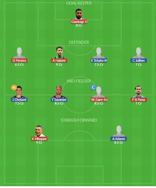 Dream11 SL Team