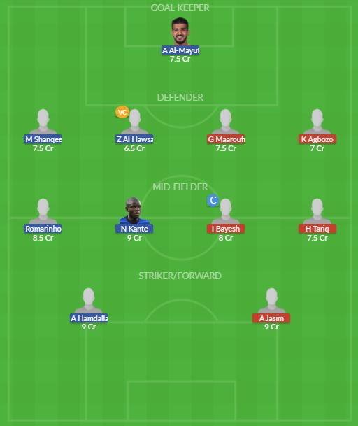 Dream11 SL Team