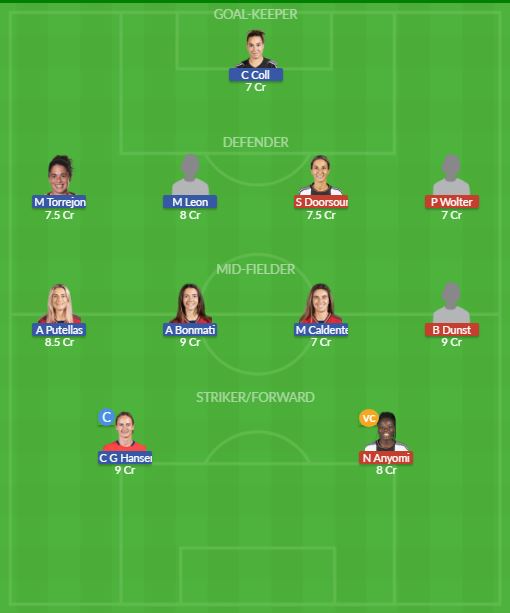 Dream11 SL Team