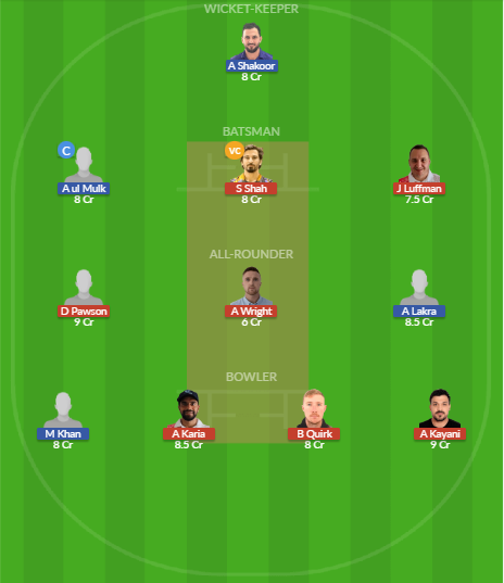 Dream11 SL Team