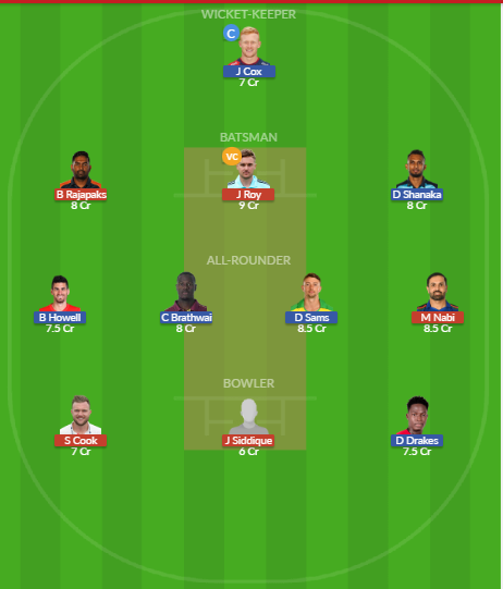 Dream11 SL Team