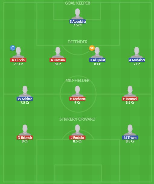 Dream11 SL Team