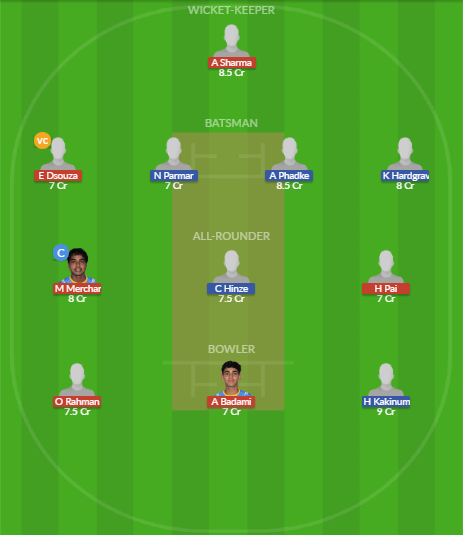 Dream11 SL Team