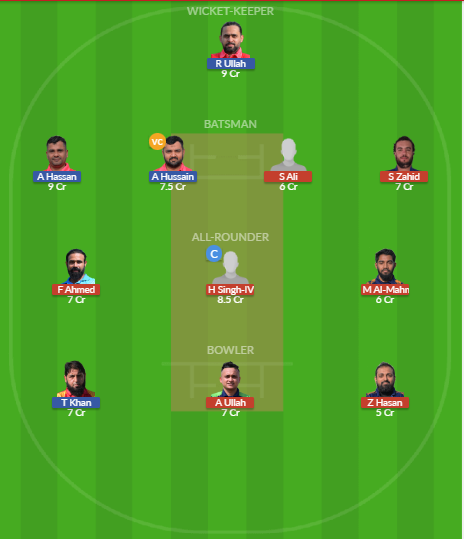 Dream11 SL Team