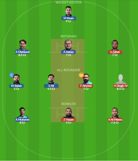 Dream11 SL Team