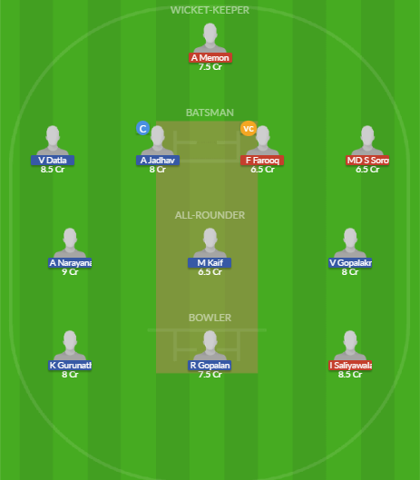 Dream11 SL Team
