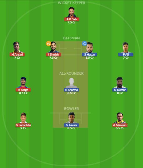Dream11 SL Team