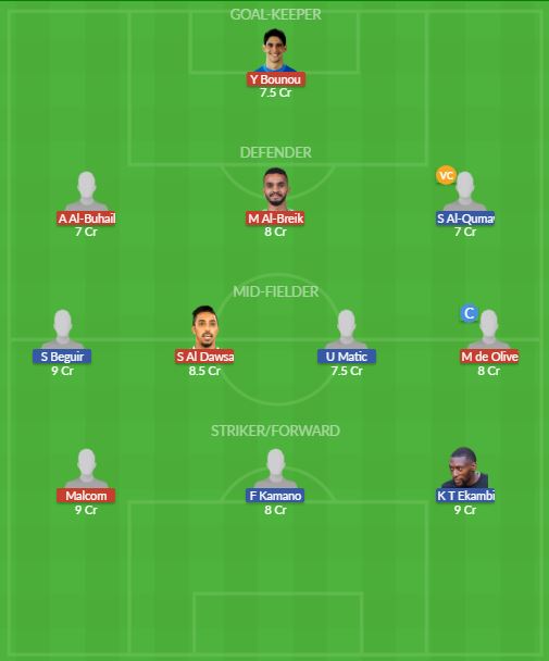 Dream11 SL Team
