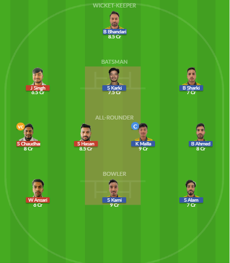 Dream11 SL Team