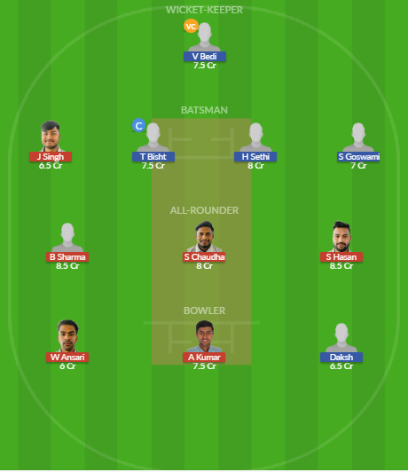 Dream11 SL Team