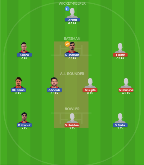 Dream11 SL Team