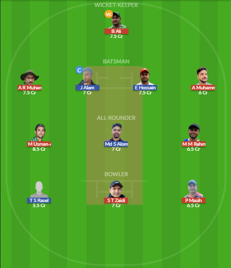Dream11 SL Team