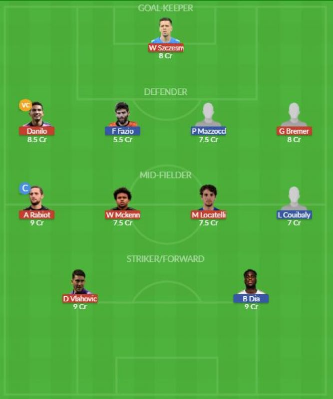 Dream11 SL Team