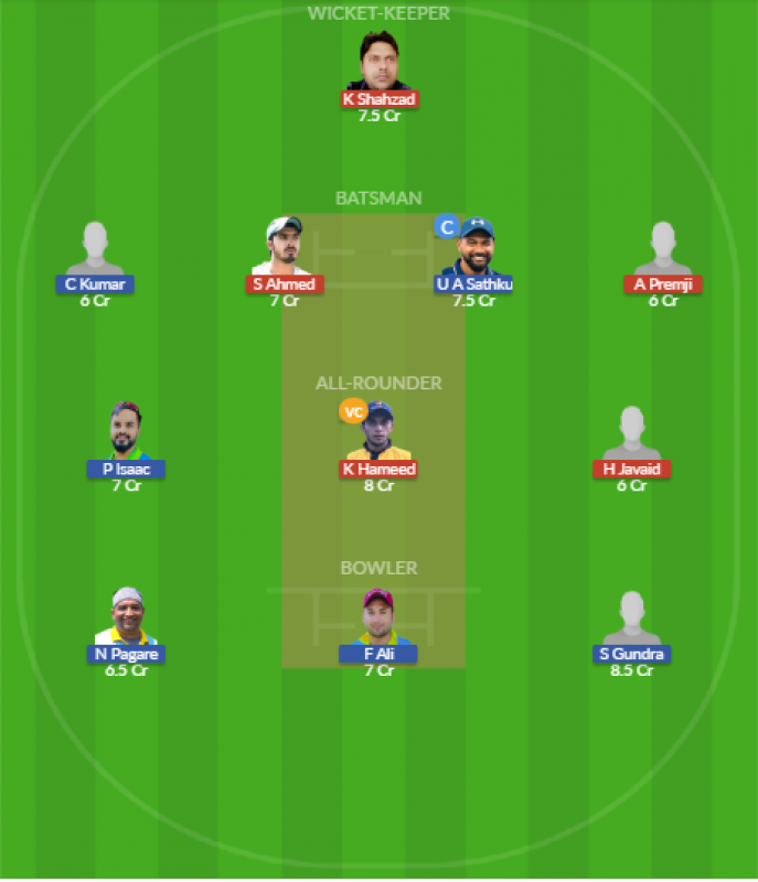 Dream11 SL Team